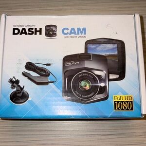 Dash Cam Full HD 1080p Car DVR with Night Vision & Sound Recording